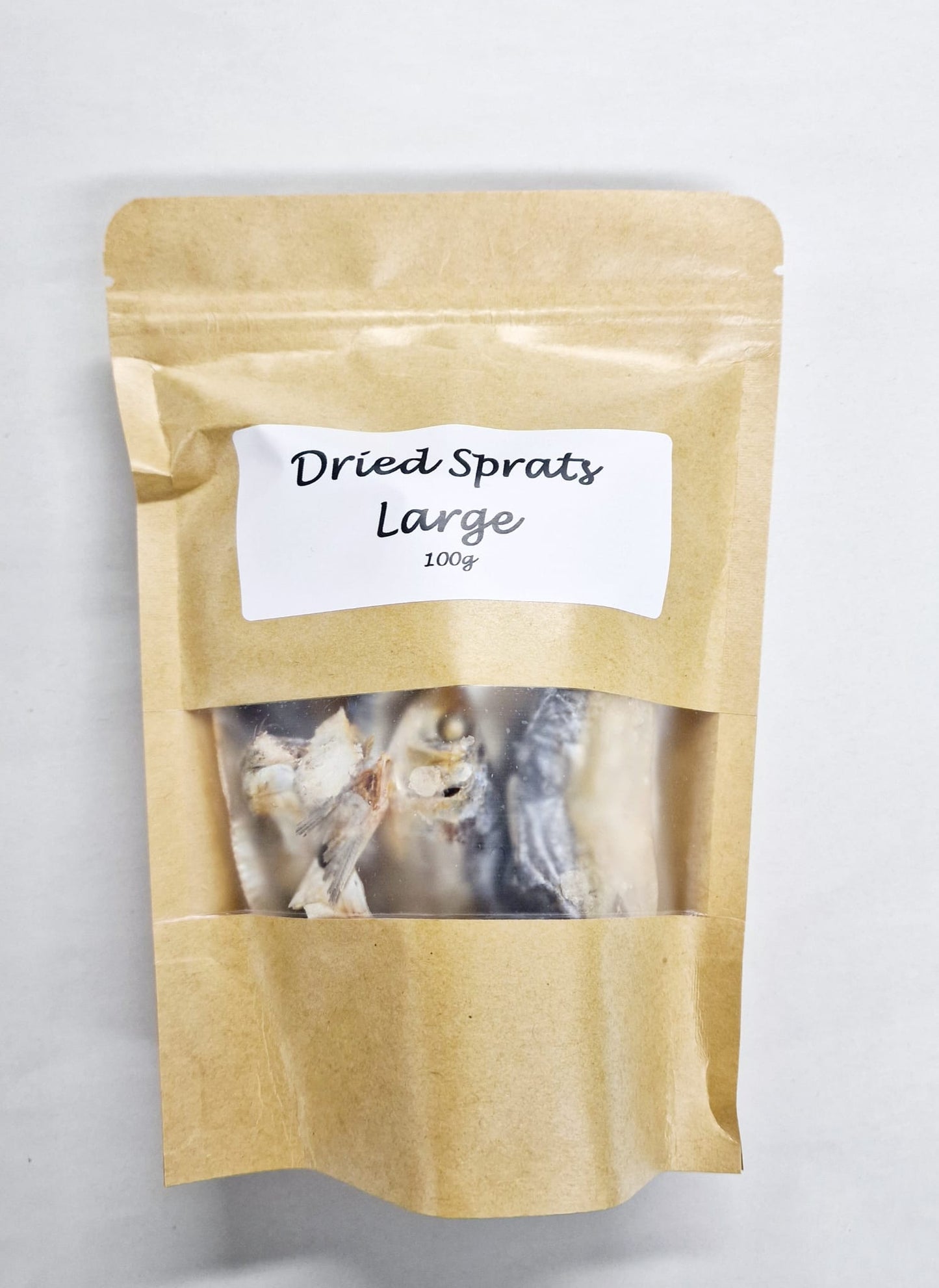 Pouch of dried spratts - large