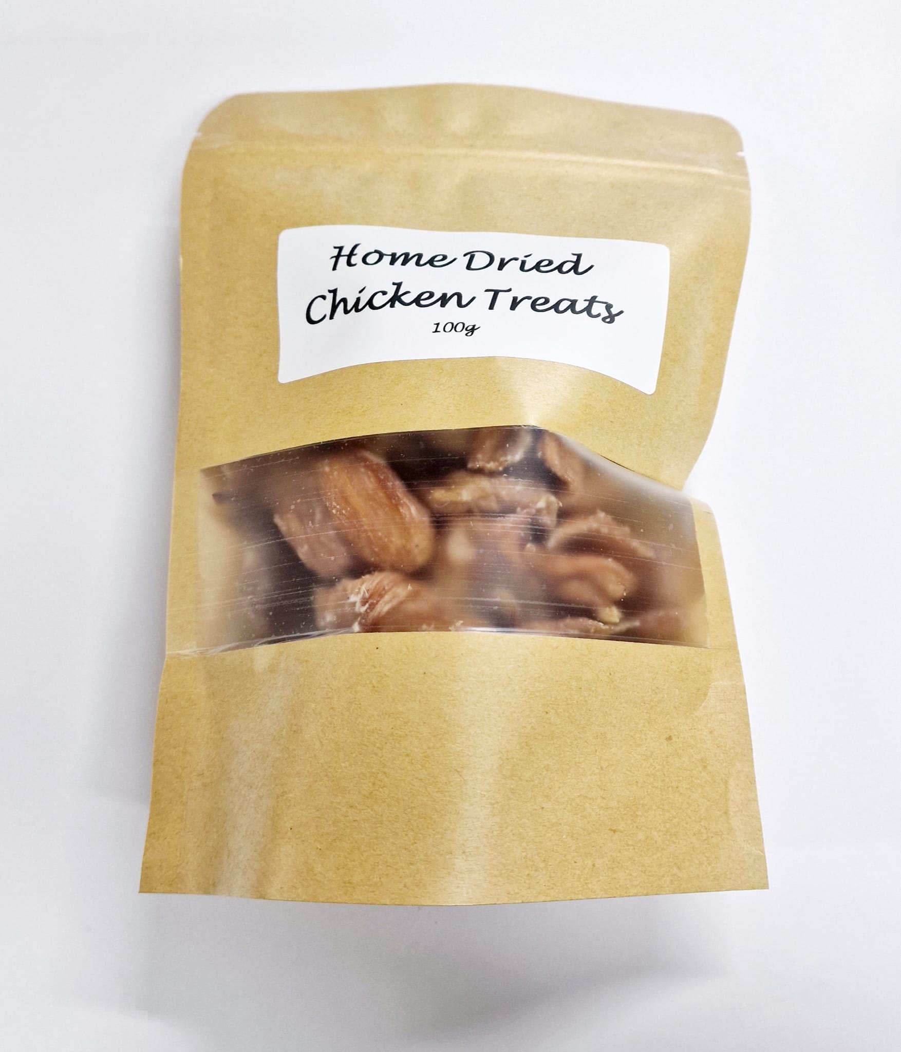 100g pouch of chicken treats 